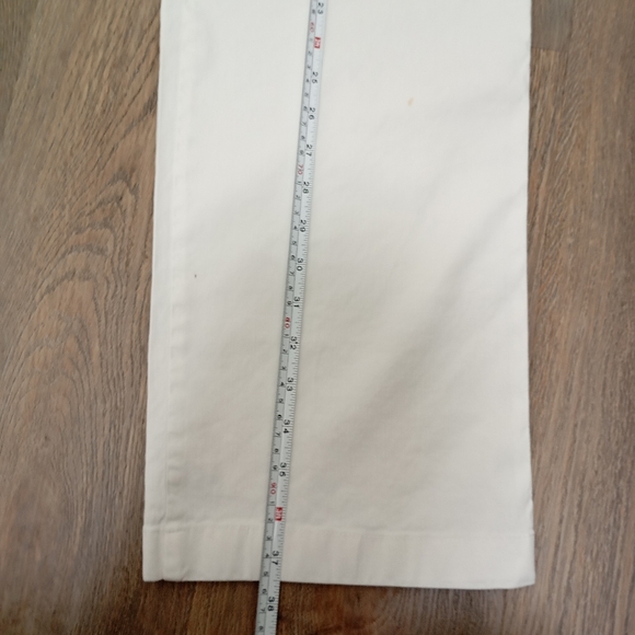 Gardeur White Straight Leg Fabric Pants Size 40(M) (FLAW) - Picture 13 of 14